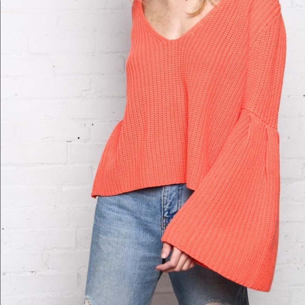 NWT Free People Damsel Pullover Sweater - Picture 4 of 7